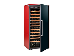 Мультитемпературный винный шкаф Eurocave S Collection M цвет красный сатин сплошная дверь Black Piano максимальная комплектация.jpg
